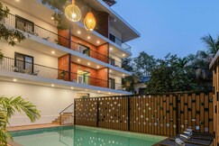 tisyastays | Koral 1BHK with Pool, Close to Baga beach