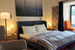 Albergo BNB (1BHK) with a Cozy deck.