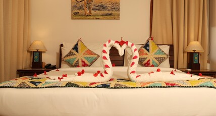 Seraibagh Ranthambore Room Type - Mountain View Luxury Room With Private Sitout