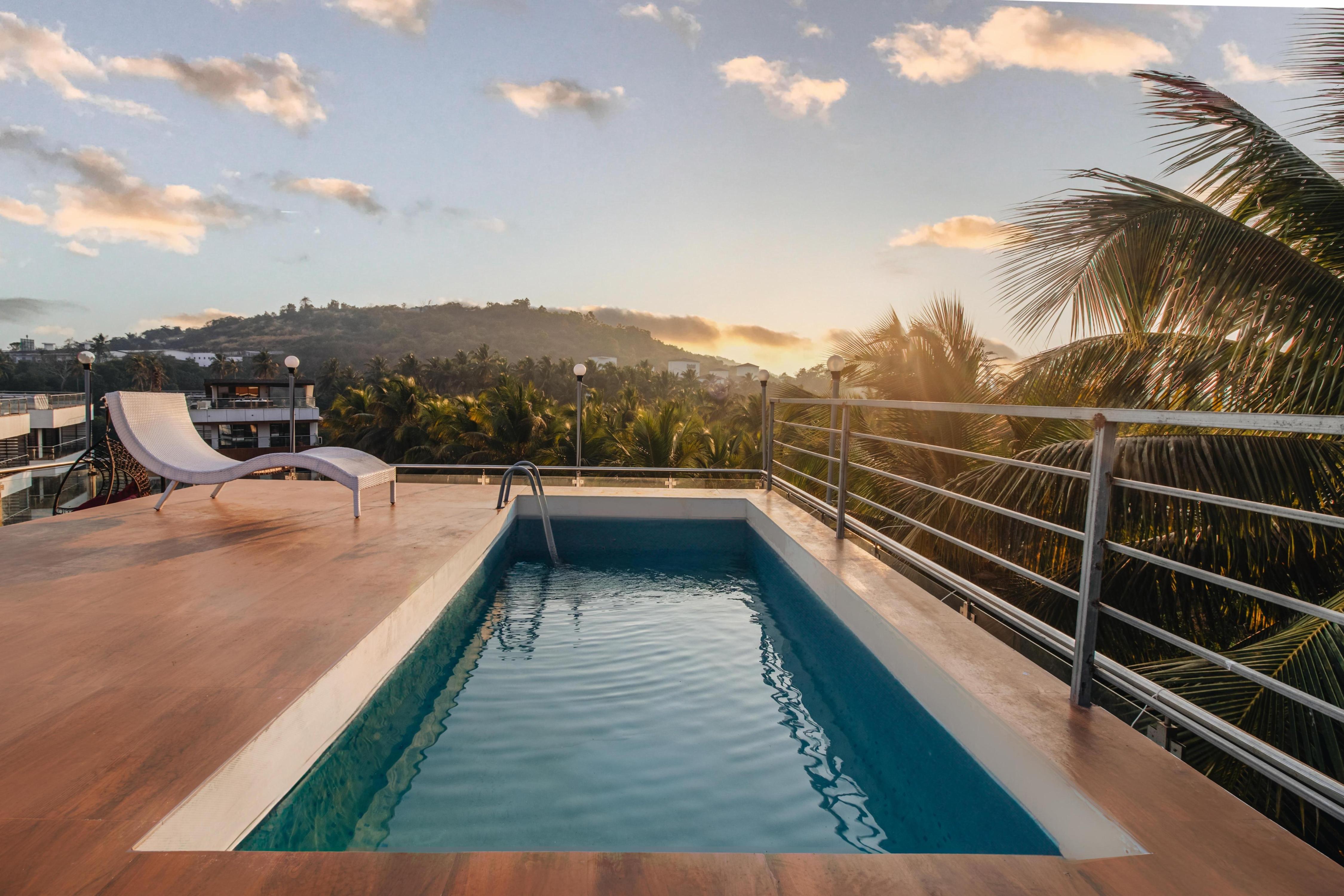 Lavish 4BHK Villa with Pool Lake and Hill View - Tap to explore photos