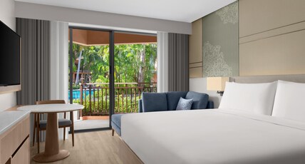 Courtyard by Marriott Phuket, Patong Beach Resort Room Type - Premier Guest Room 1 King Terrace for 2 persons, 3rd person to pay at hotel