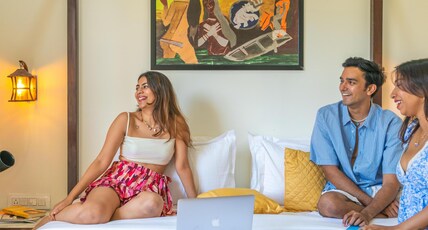 The Social Stays Goa Morjim Room Type - Deluxe Double Room with Balcony