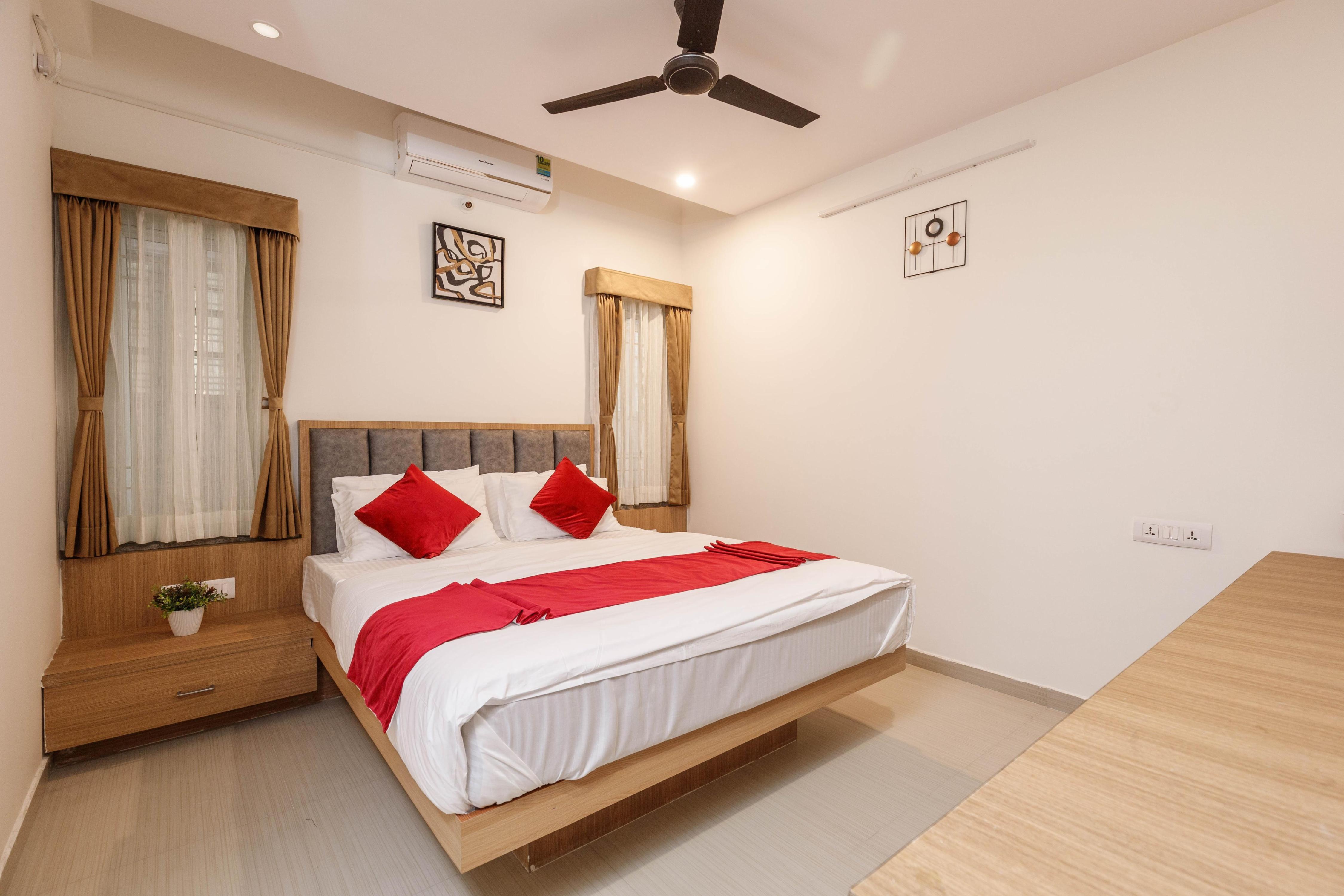 Sunlight 1BHK Serviced Apartment l By MistyBlue - Tap to explore photos