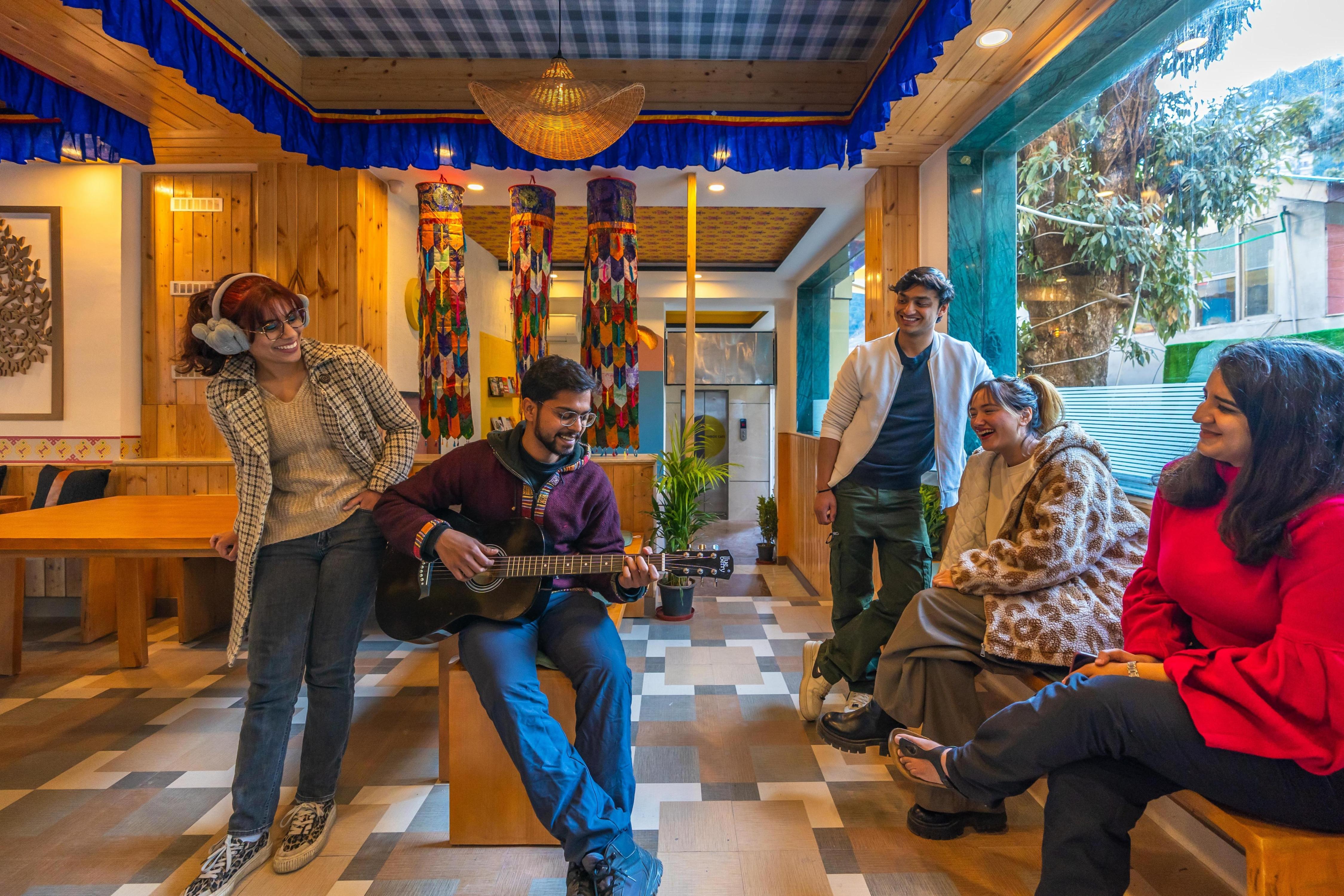 The Hosteller Mcleodganj, Bhagsu Waterfall - Tap to explore photos
