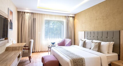 ESSENTIA UDAIPUR LUXURY RESORT & SPA Room Type - Standard Room ESSENTIA UDAIPUR LUXURY RESORT & SPA Room Type - Standard Room