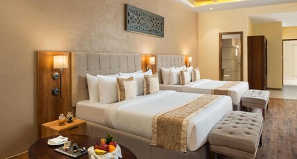 ESSENTIA UDAIPUR LUXURY RESORT & SPA Room Type - Studio Quad ESSENTIA UDAIPUR LUXURY RESORT & SPA Room Type - Studio Quad