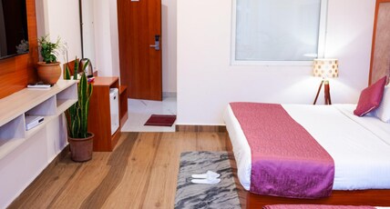 Hotel Sagar Residency - Best Mountain view Hotel in Palampur Room Type - Family room AC (Triple occupancy)