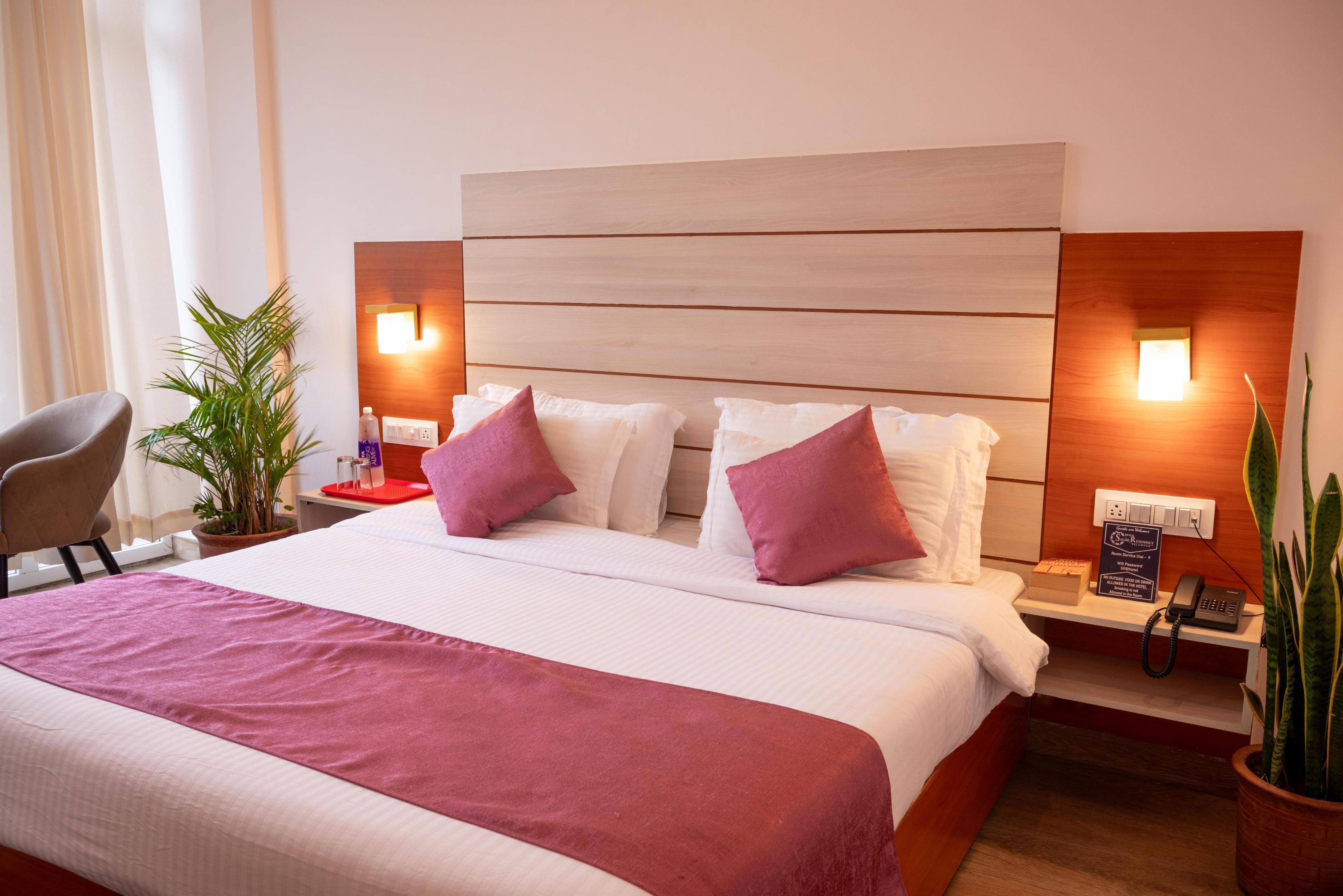 Hotel Sagar Residency - Best Mountain view Hotel in Palampur Room Type - Deluxe Room ( AC)