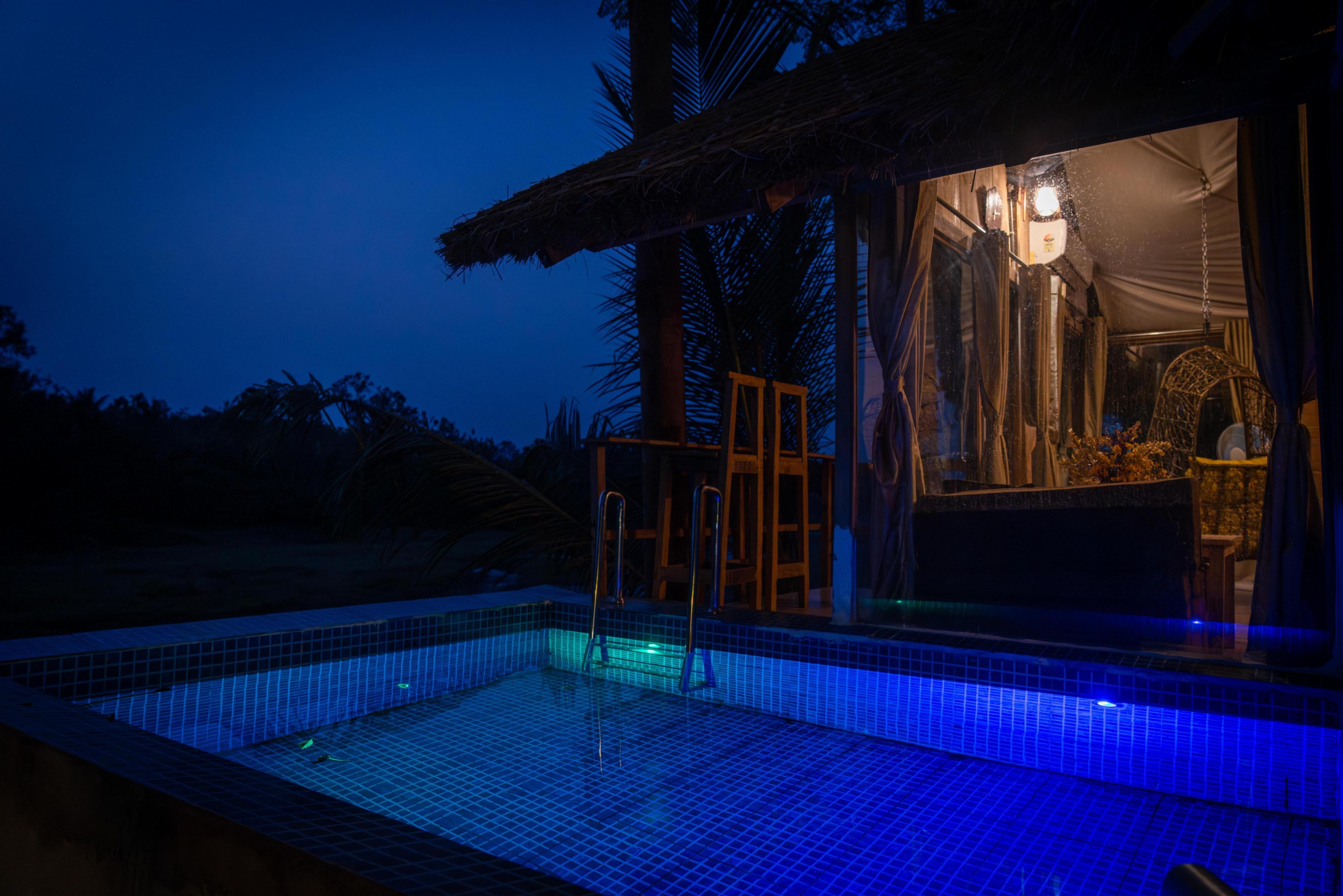 River View Farm House with Private Pool at SriTulasi Eco Farm - Tap to explore photos