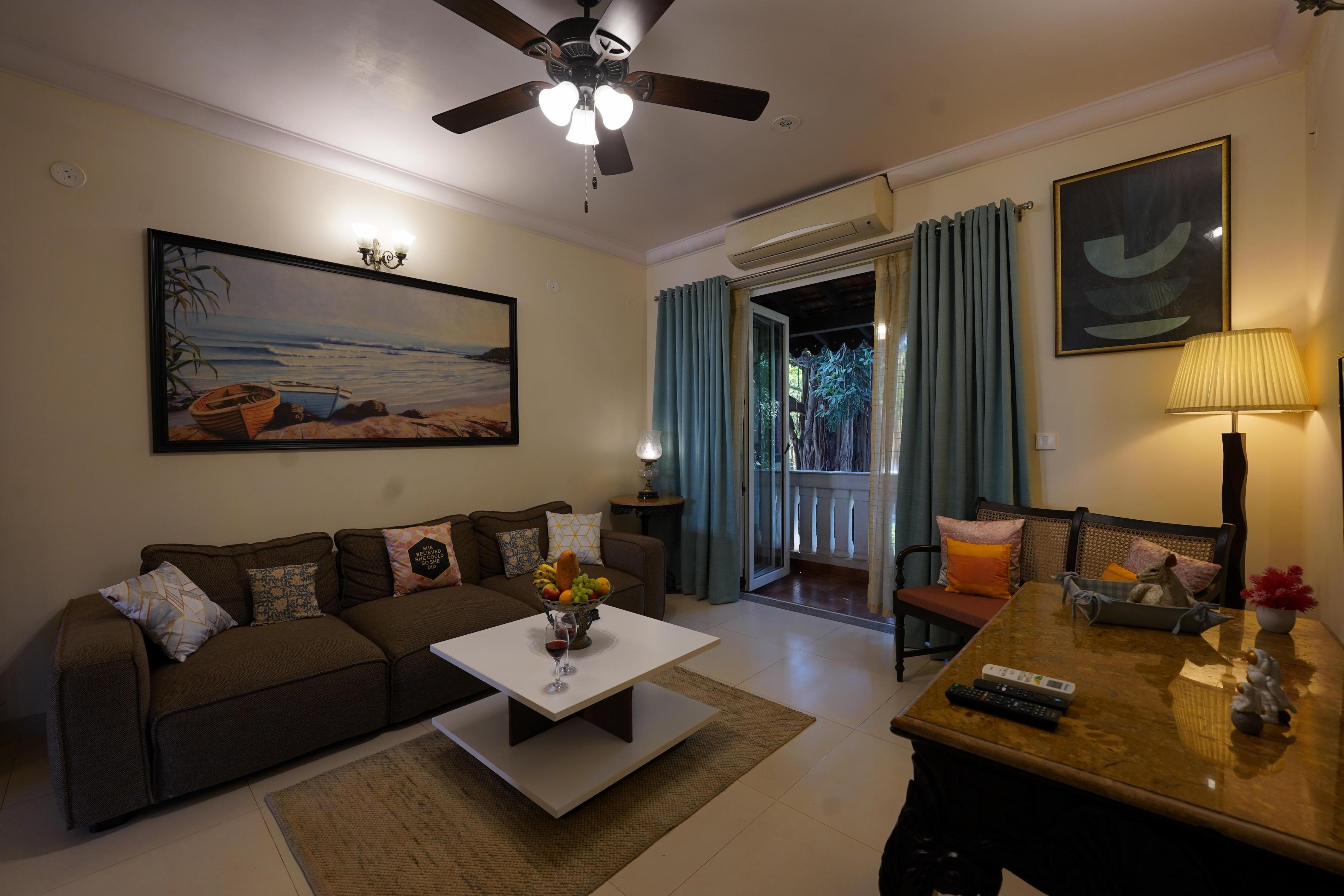 Saga De Banyan G- 2BHK Luxurious Apt Candolim - Tap to explore photos