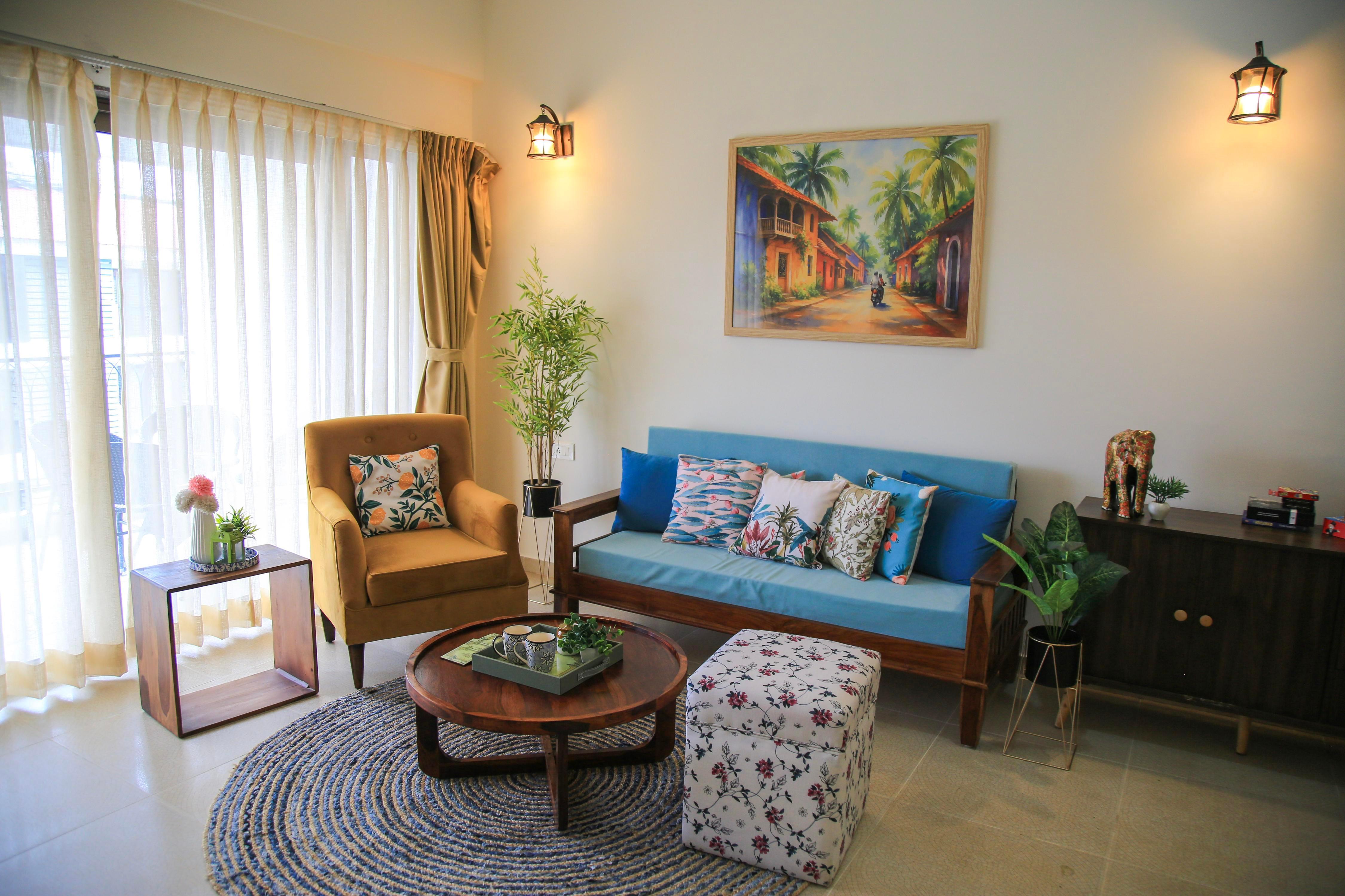Serene 2bhk Apartment at Baga - Tap to explore photos