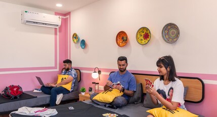 The Hosteller Jaipur, MI Road Room Type - Deluxe Triple Room with City View