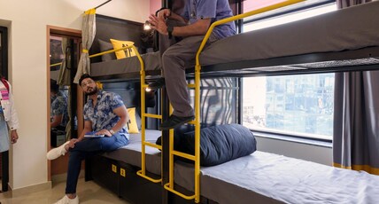 The Hosteller Jaipur, MI Road Room Type - Bed in 4 Bed Mixed Dormitory