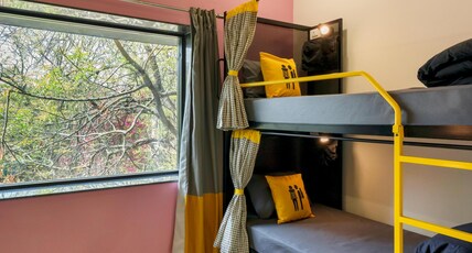 The Hosteller Jaipur, MI Road Room Type - Bed in 4 Bed Mixed Dormitory with City View