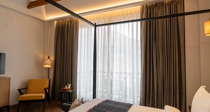 Nivasana Manali - A Luxury Boutique Hotel. Room Type - Classic Room with Balcony and Valley View Nivasana Manali - A Luxury Boutique Hotel. Room Type - Classic Room with Balcony and Valley View