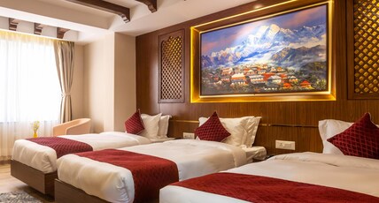 Kailash Boutique Hotel Room Type - Deluxe Triple Room