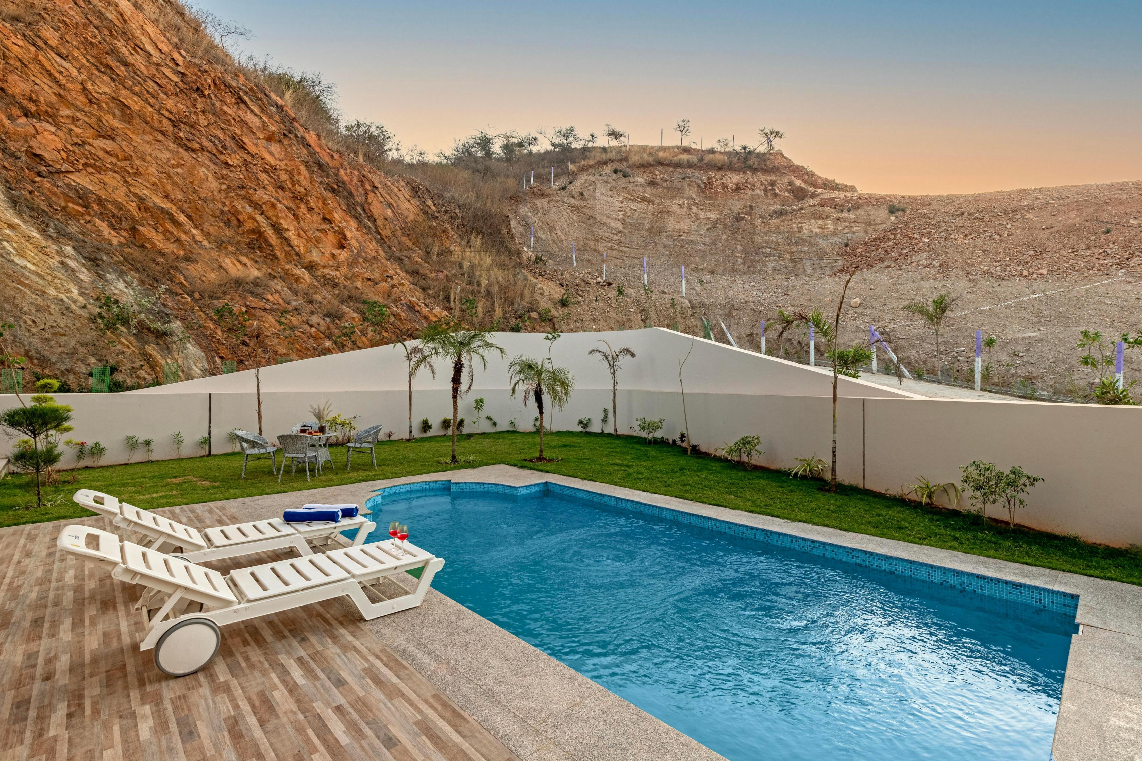 ELIVAAS Signature Luxe 3 BHK with Swimming Pool | Shourya Eden - Tap to explore photos