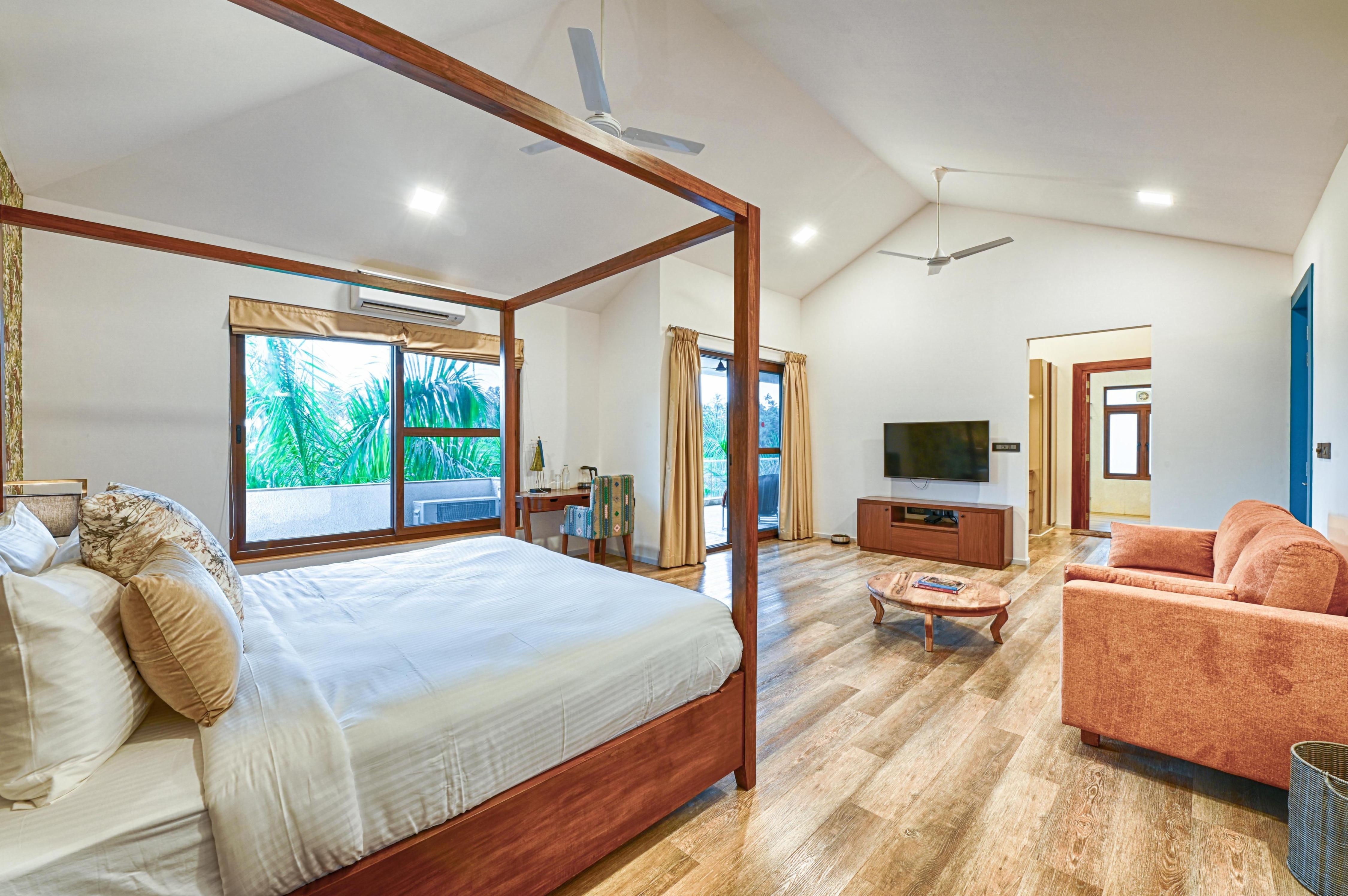 Melhor stays villas - 1BHK-Luxurious villa @ Anjuna - Private pool - North Goa - Tap to explore photos