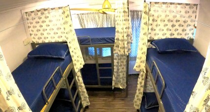 Nomadic Hostel Udaipur Room Type - Bed in 6-Bed mixed Dormitory Room