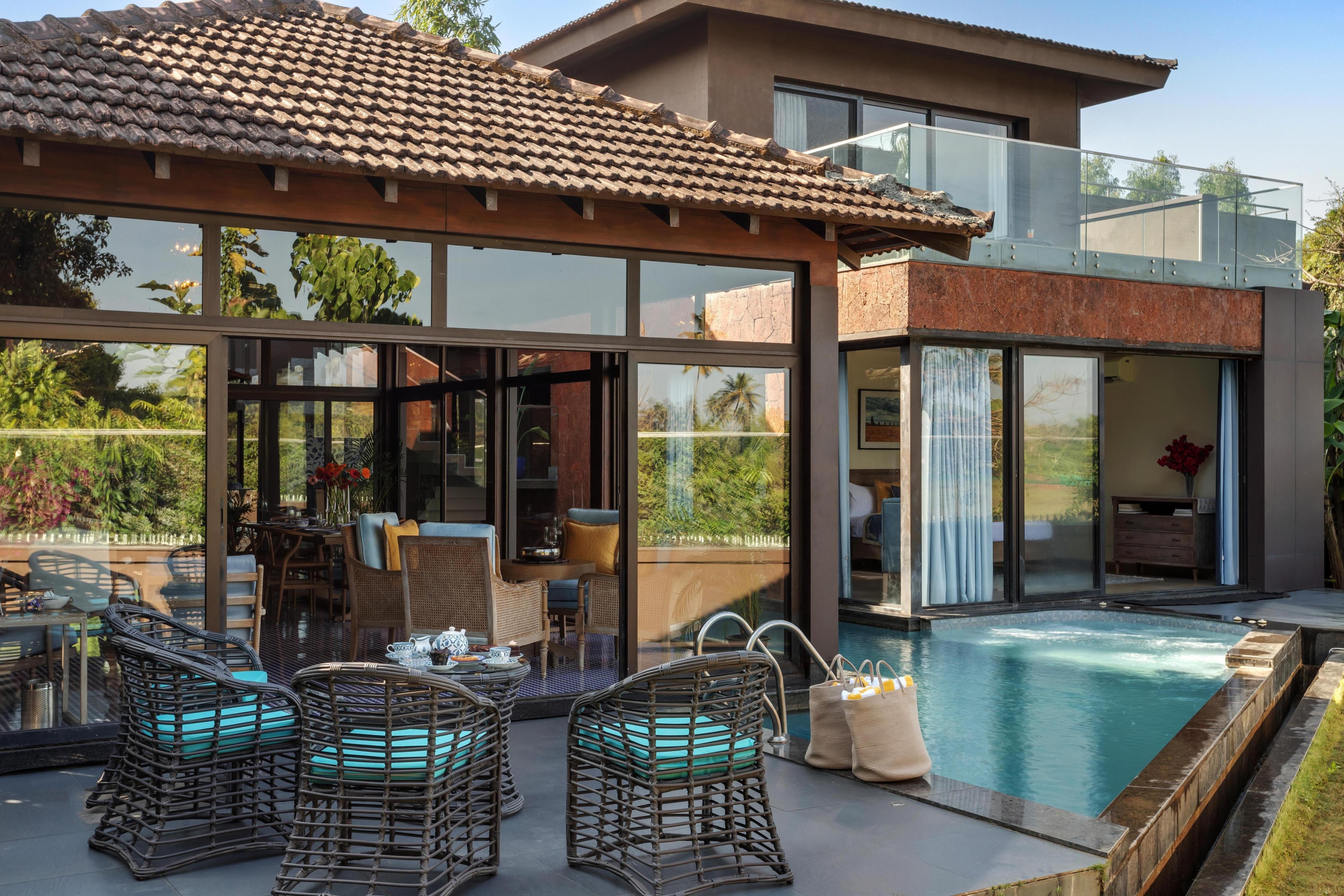 Casa Amana 4BHK at Aalia Villas Anjuna by Aalia Collection - Tap to explore photos
