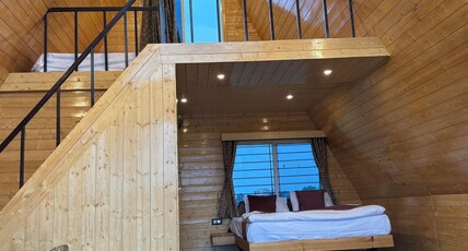 Buru Resort Room Type - A Frame Family Luxury Wooden