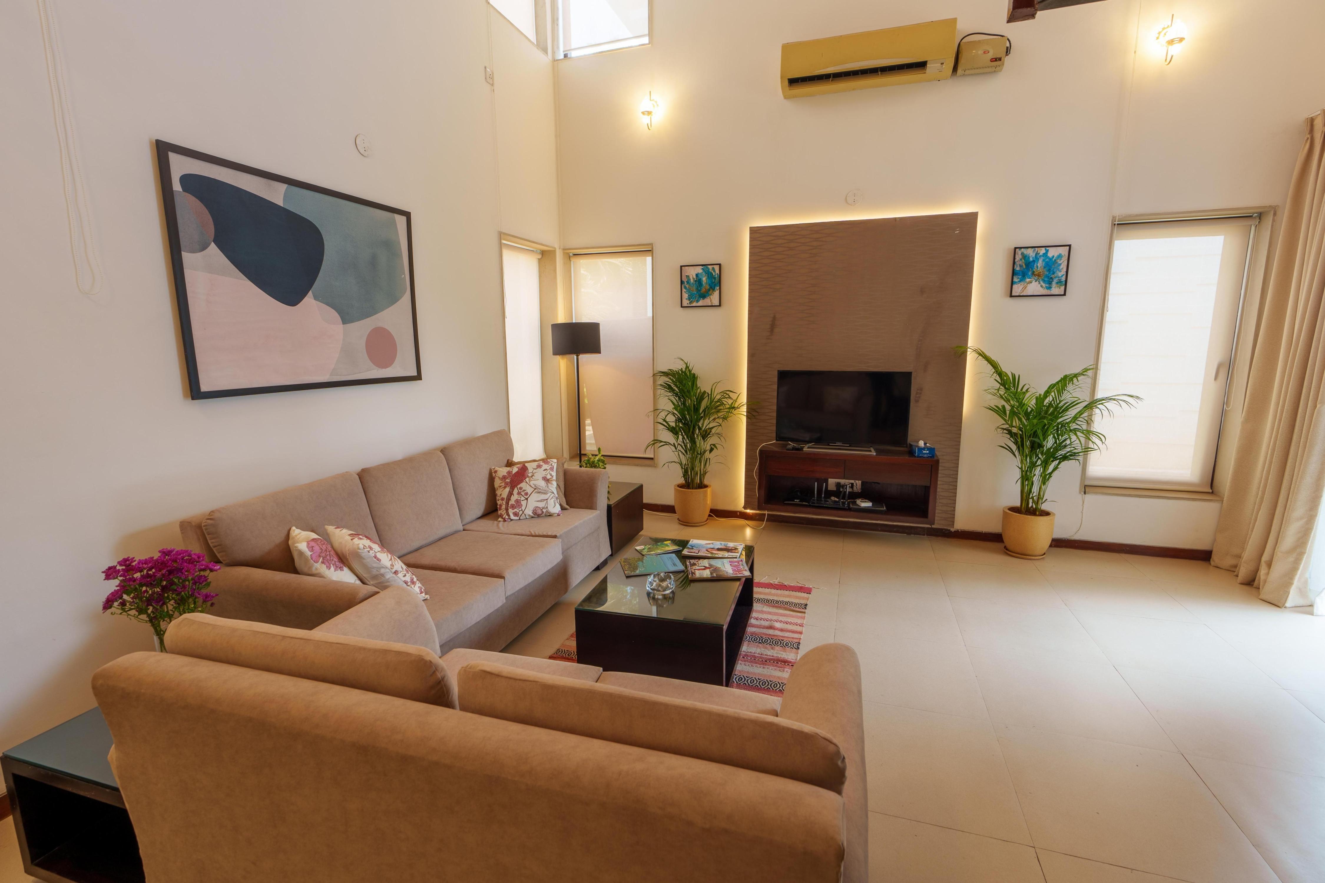 Puravida Aquasol-3BHK Villa, 5 Min Vagator-Assagao - Tap to explore photos