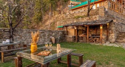 ELIVAAS Signature 3 BHK Cottage with Garden & Sauna | Silvana Room Type - ELIVAAS 3 BHK Cottage with Garden & Sauna | Silvana