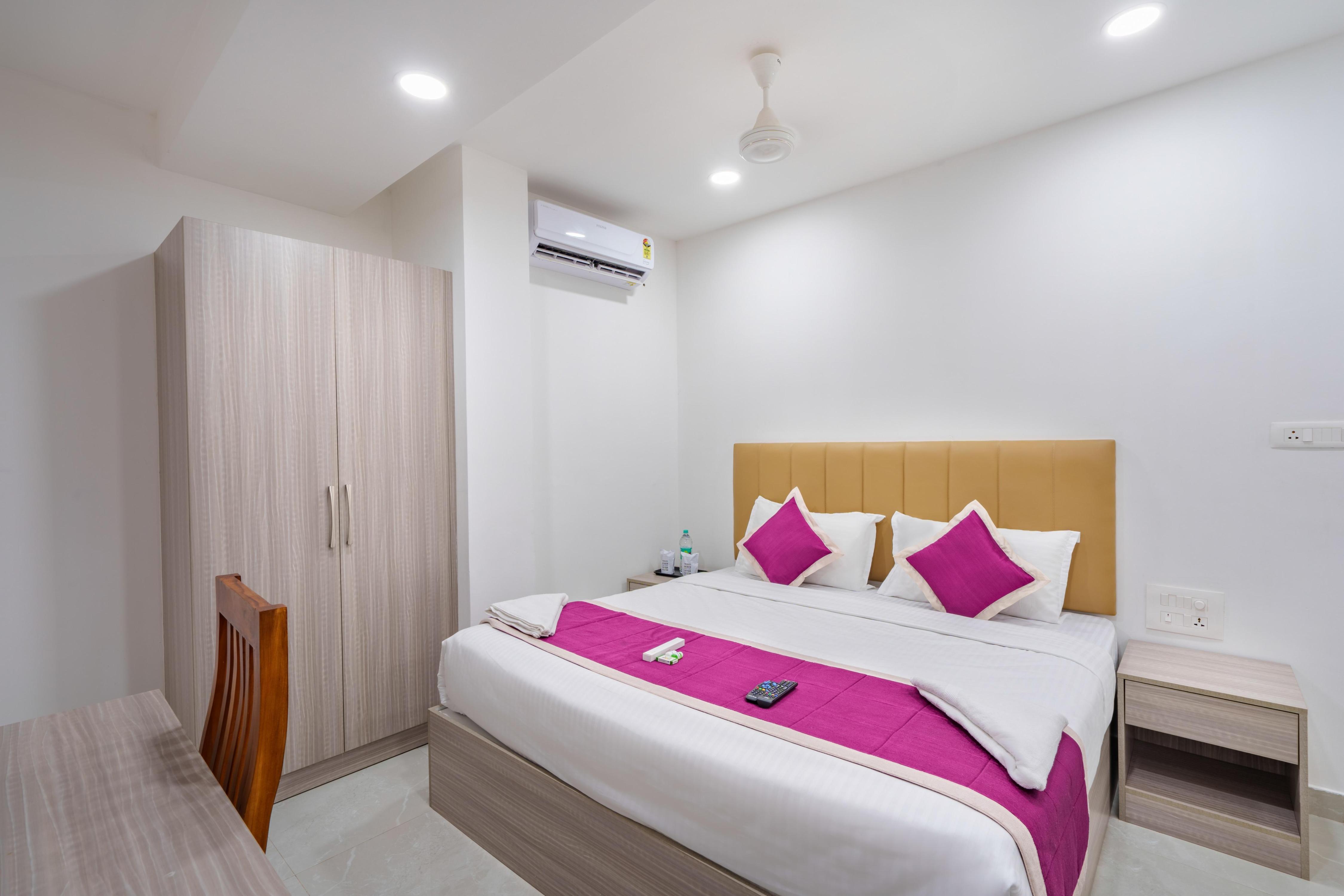 Grace Regency Room Type - AC Deluxe double room Without Balcony