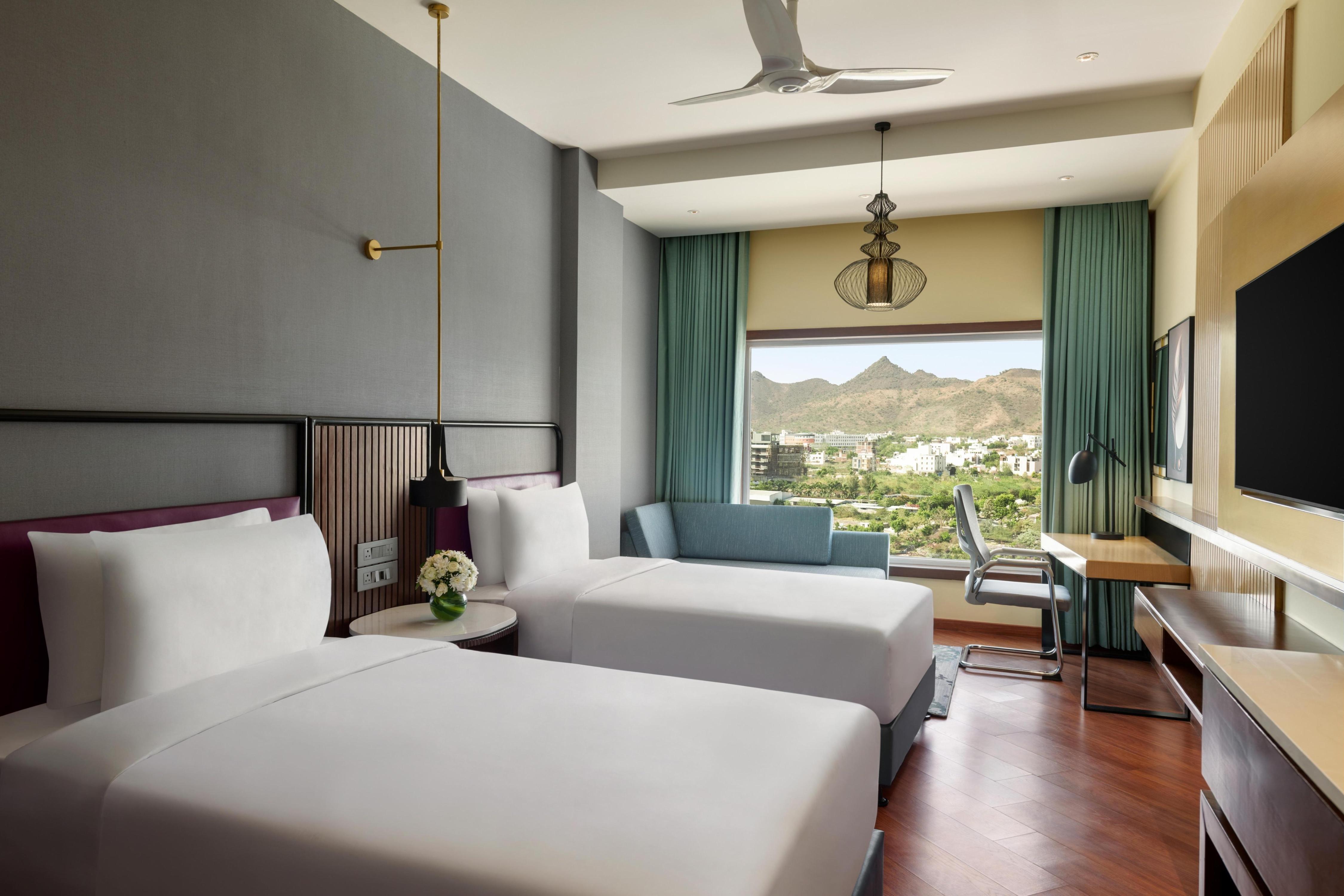 Ramada Encore By Wyndham Udaipur Roopnagar Room Type - Twin Bed, Premium Room