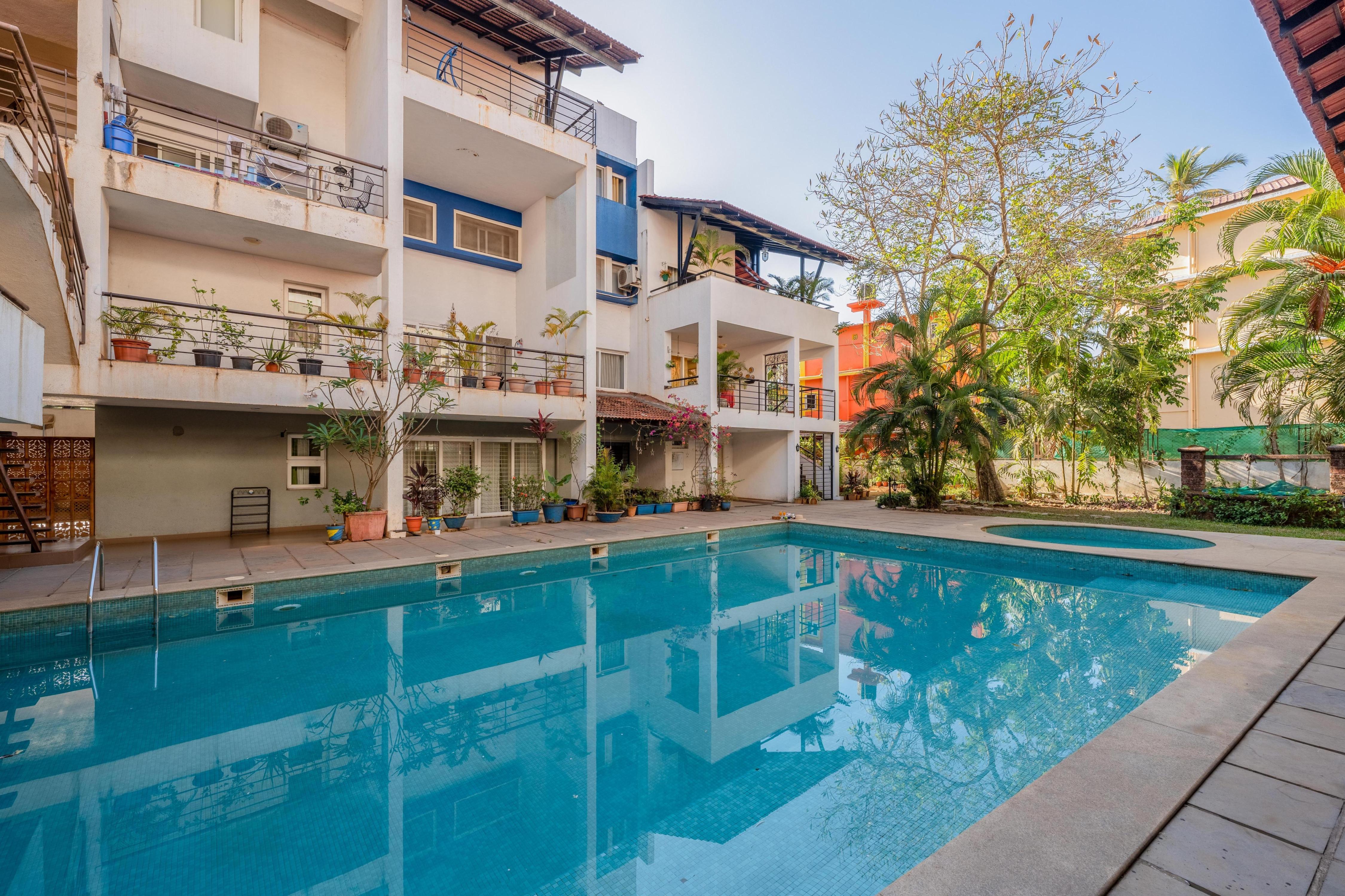 Luxury 2 bedroom serviced apartment near Candolim