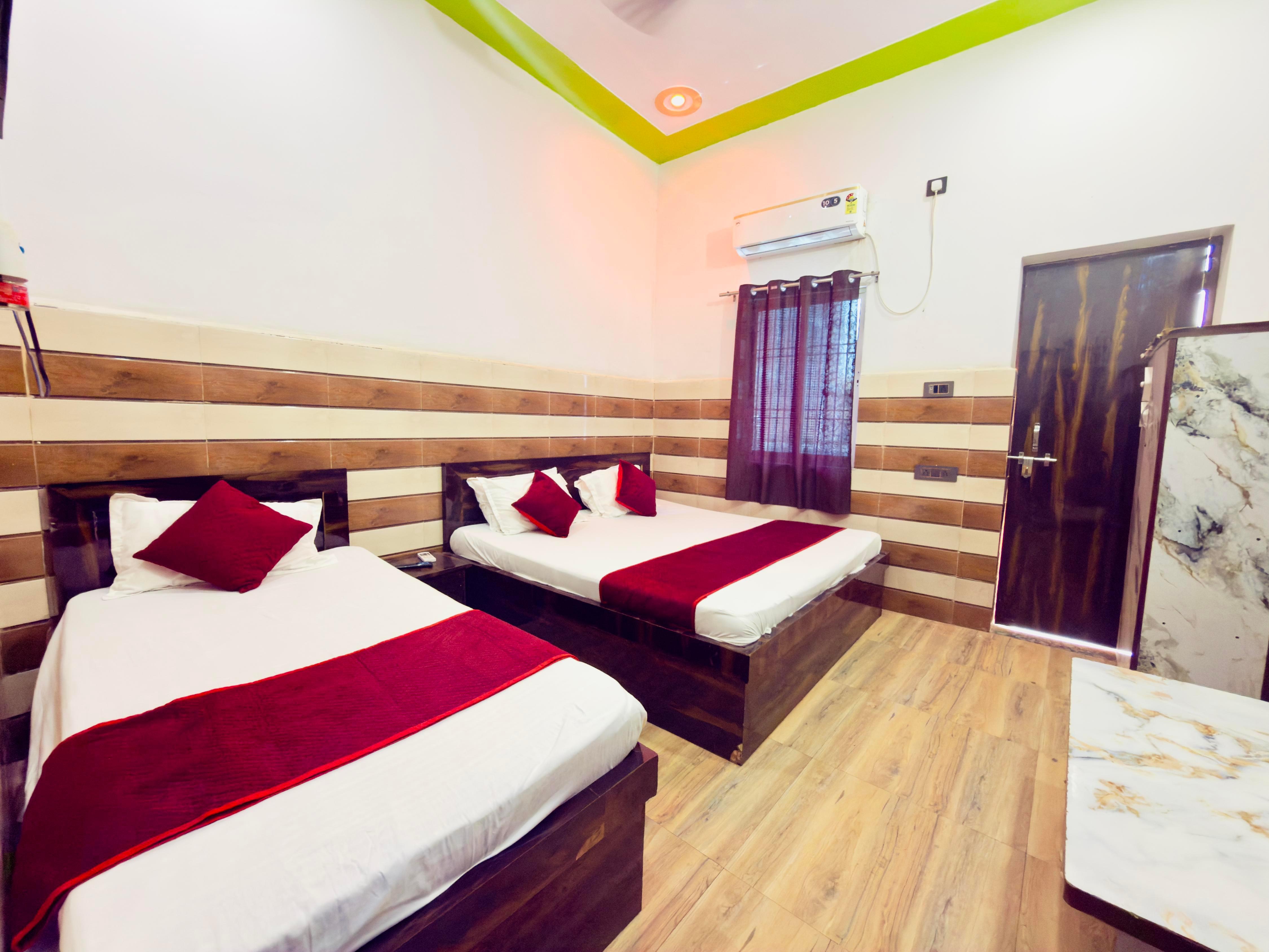 K.D Dham-Near Prem mandir Room Type - Triple bed room