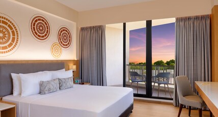 Lemon Tree Resort, Somnath Room Type - Deluxe King Room with Balcony and Sea View