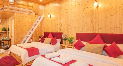 Pristine woods | Luxe Stay | Pool Room Type - Pristine Pinewood Cottage