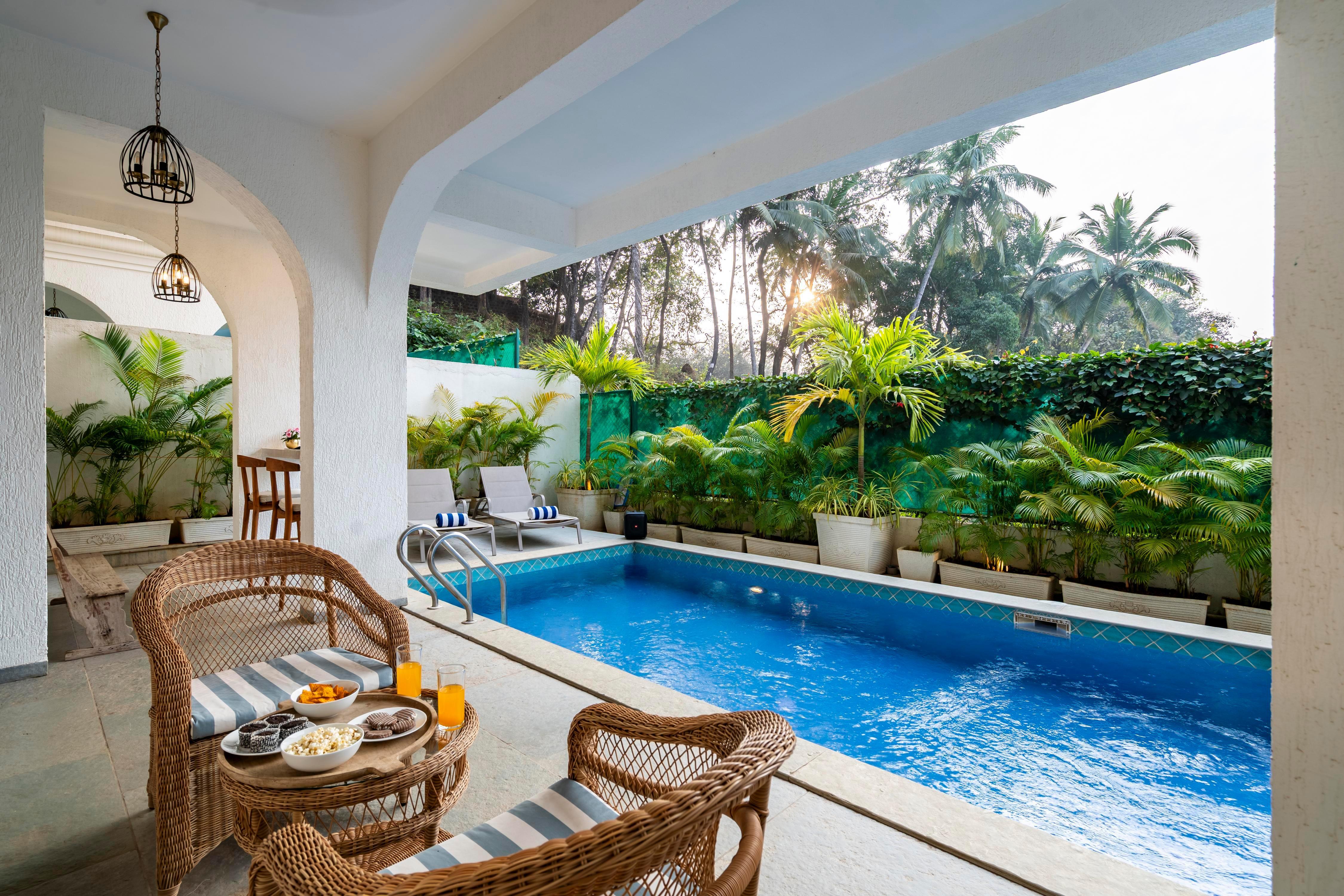 Staymaster Stardust Manor | 3BR-Pool Villa|Vagator - Tap to explore photos