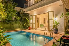 Staymaster Tipsy Turtle | 2BR | Pvt Pool | Assagao