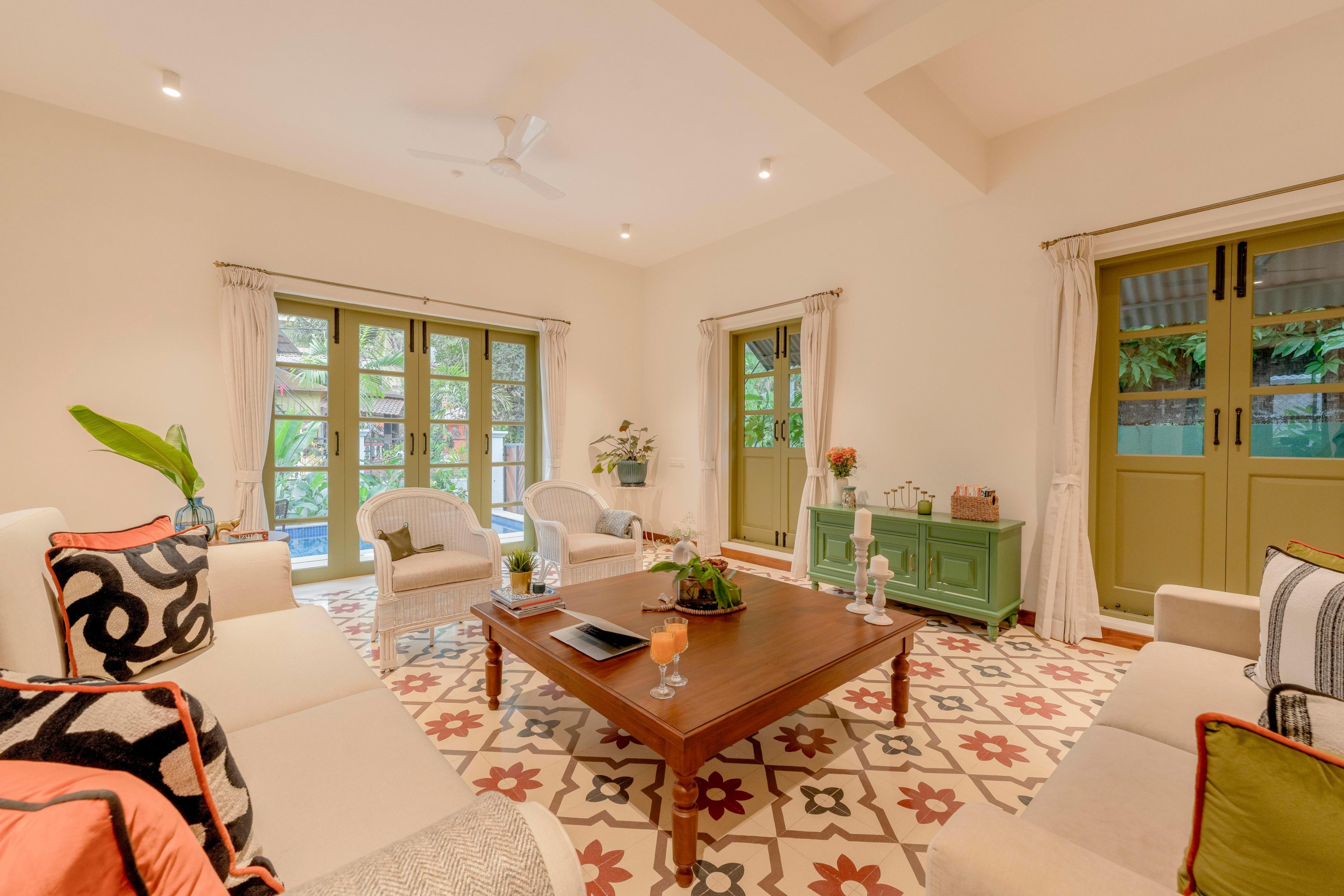 Staymaster Tipsy Turtle | 2BR | Pvt Pool | Assagao - Tap to explore photos