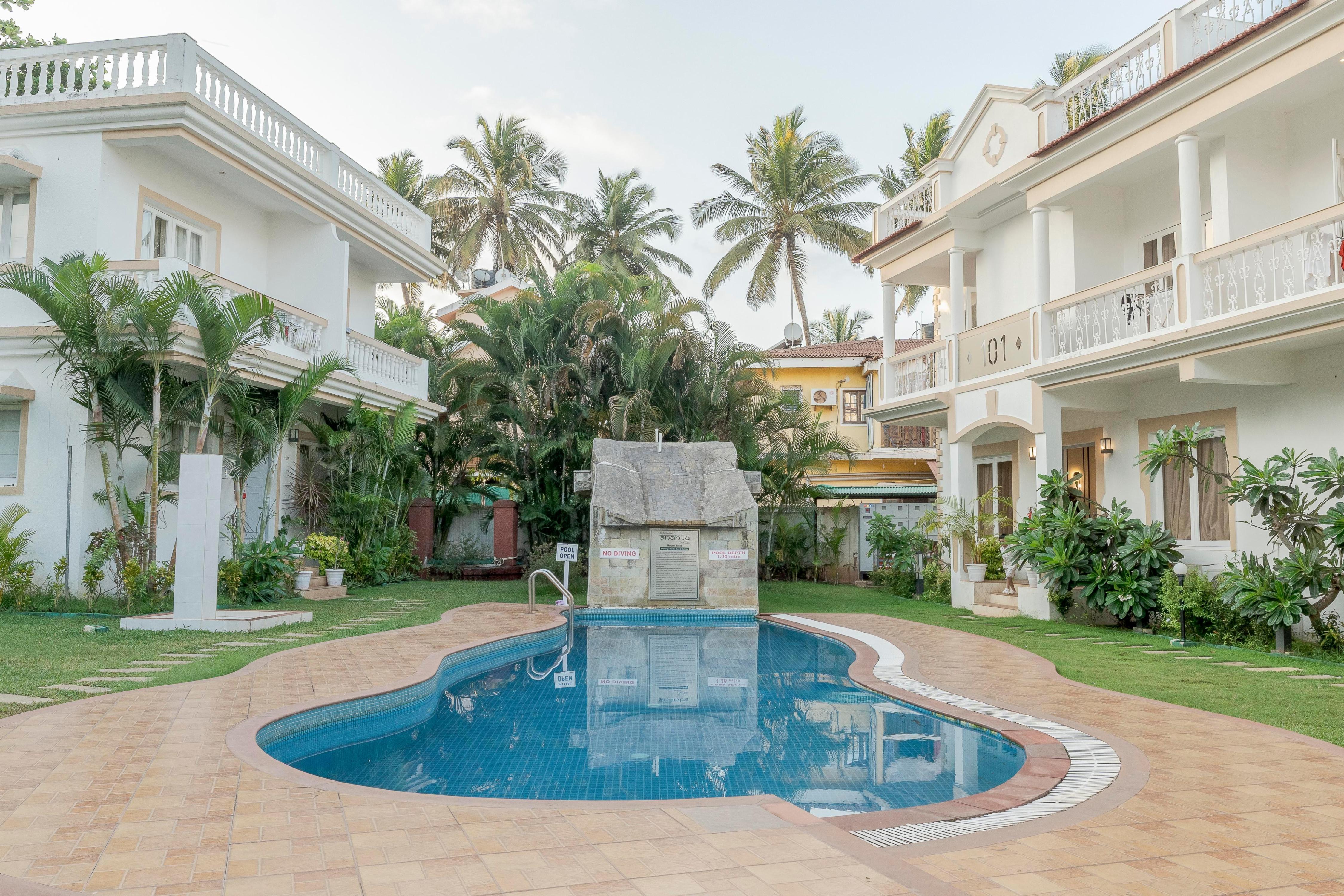 Staymaster Serafina 3BHK Villa Common Pool Goa - Tap to explore photos