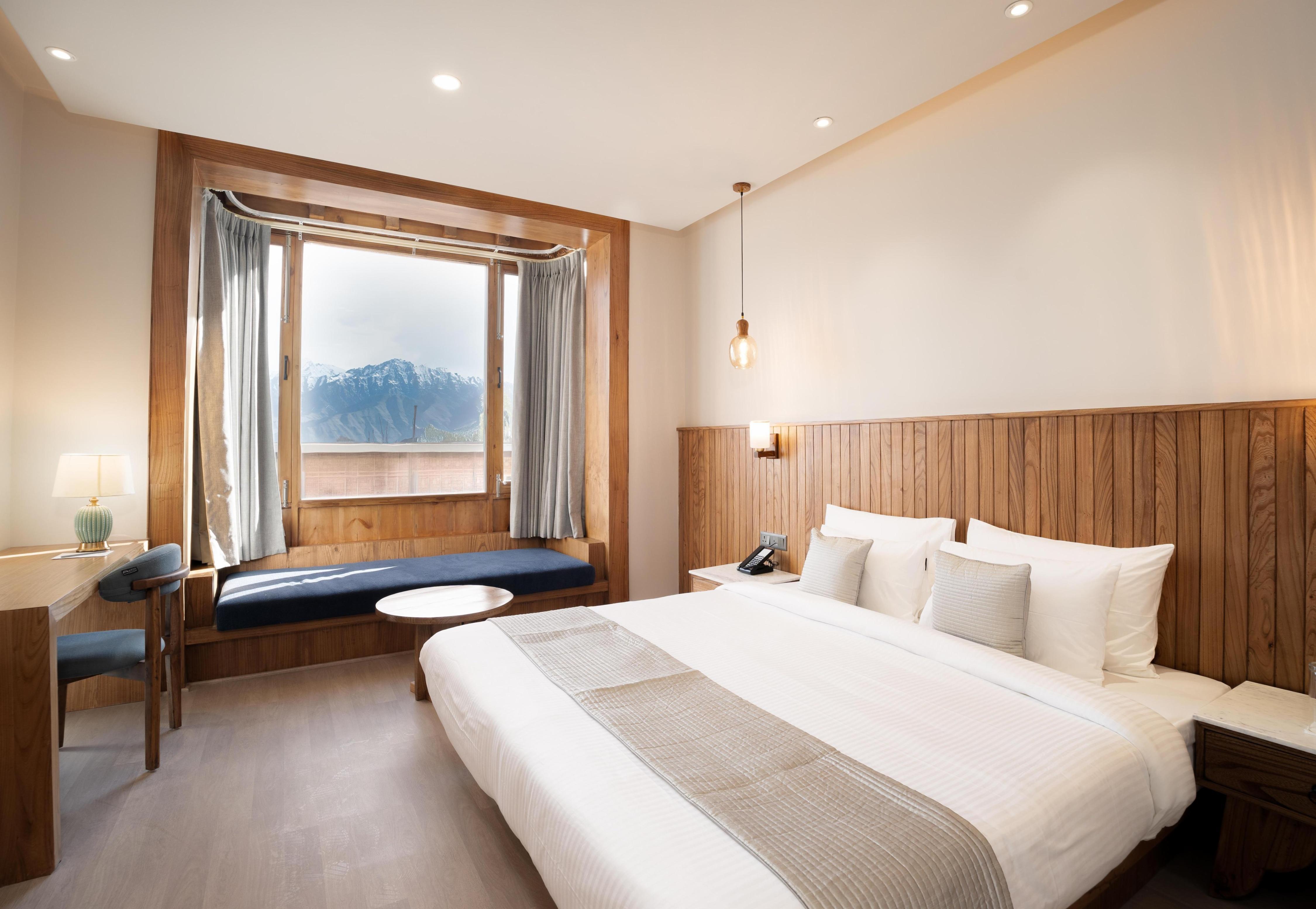 The Highland Ladakh Room Type - Deluxe Room With Bay Window