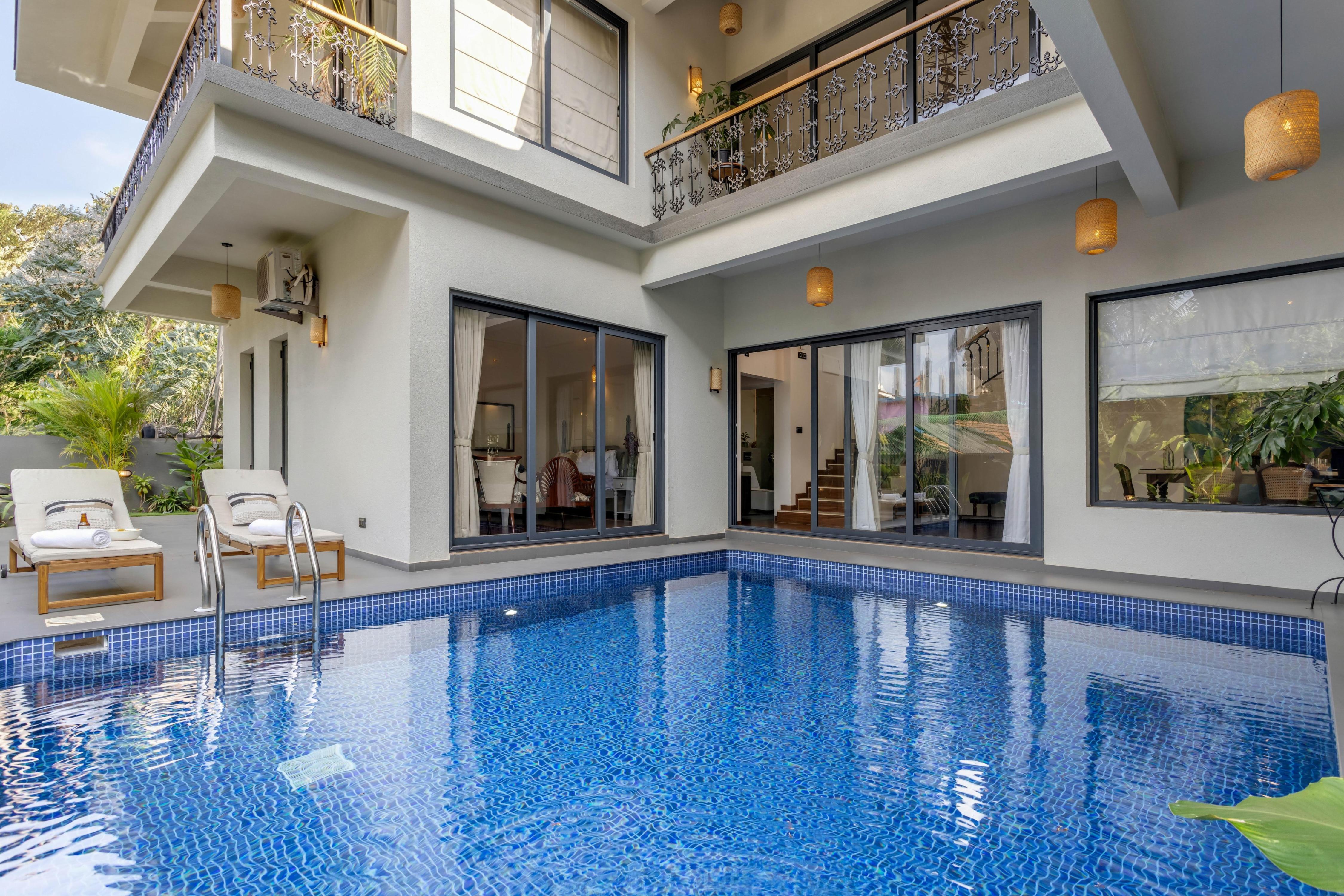 Hireavilla | Casa Bonita - Stylish 4BHK with Private Pool, North Goa - Tap to explore photos