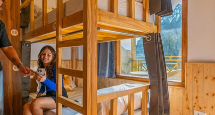 The Social Stays Kasol Room Type - Bed in 6 Bed Mixed Dormitory with Balcony Wing A