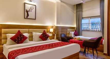 The Rosewalk Vista By Mannat Room Type - Family Triple Room With Smart TV (3 Adults + 1 Child) The Rosewalk Vista By Mannat Room Type - Family Triple Room With Smart TV (3 Adults + 1 Child)