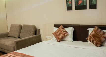 Weekend Stays | Luxury Rooms & Restaurant | 10 mins from Airport  Room Type - Luxury Studio Rooms with AC & Free Wifi