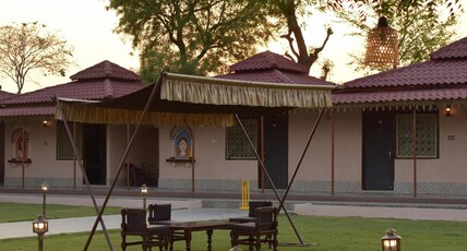 Orchha Vilas Room Type - Cottage with Garden View