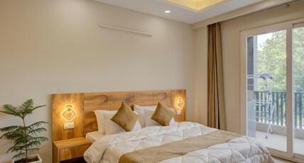 The Lodgers Luxury 1BHK Apartments | Near Golf Course Road Room Type - The Lodgers Luxury 1BHK Apartments | Near Golf Course Road