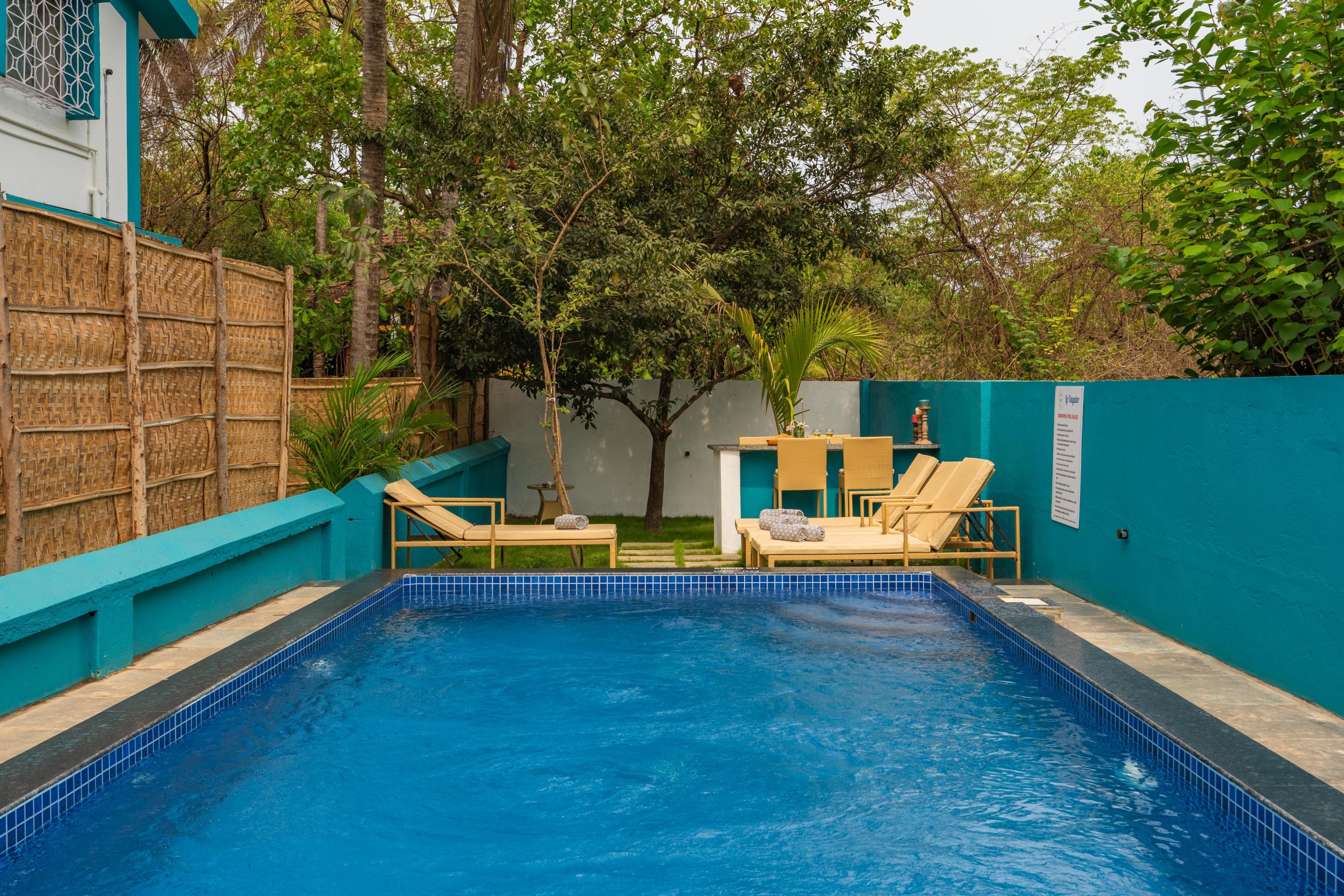 Alaya Stays 7 BHK with Pvt Pool | Nyx's Haven - Tap to explore photos
