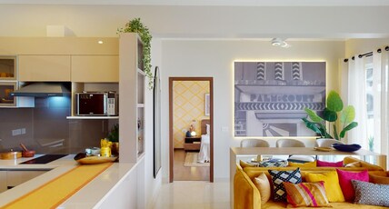 Priya Living Flower Valley Sohna Road Room Type - Premium 2 BHK Room with Private Balcony and Air Purifier