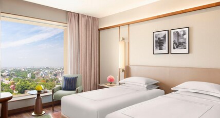 Taj City Centre Patna Room Type - Grand Luxury Room Twin Bed with Jacuzzi Taj City Centre Patna Room Type - Grand Luxury Room Twin Bed with Jacuzzi
