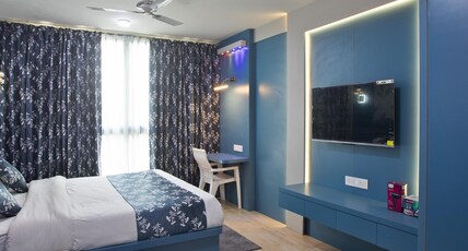 Aaj Studio at Upasana Room Type - Aaj Deluxe studio with balcony