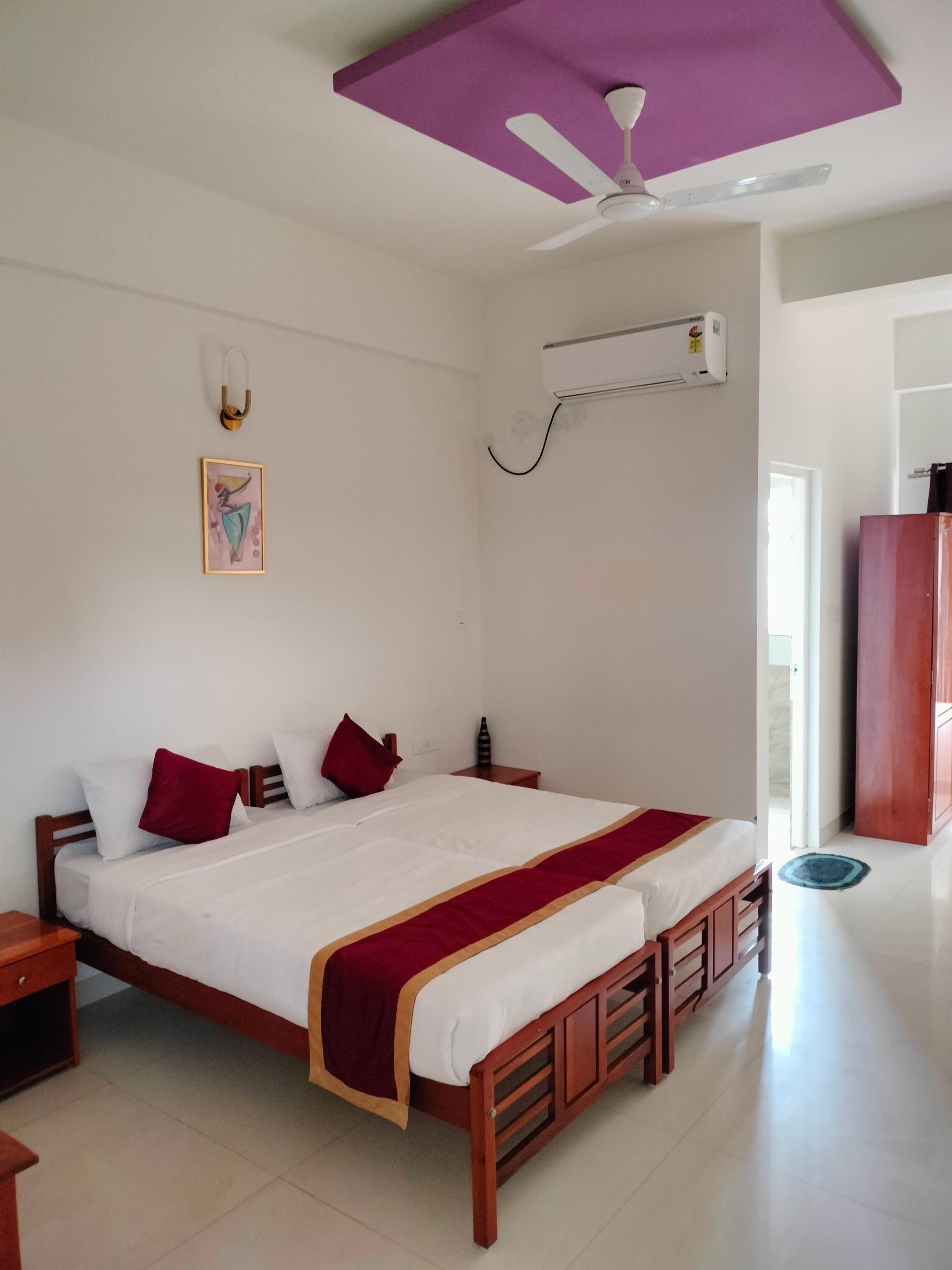 YUVATEL Room Type - AC double room