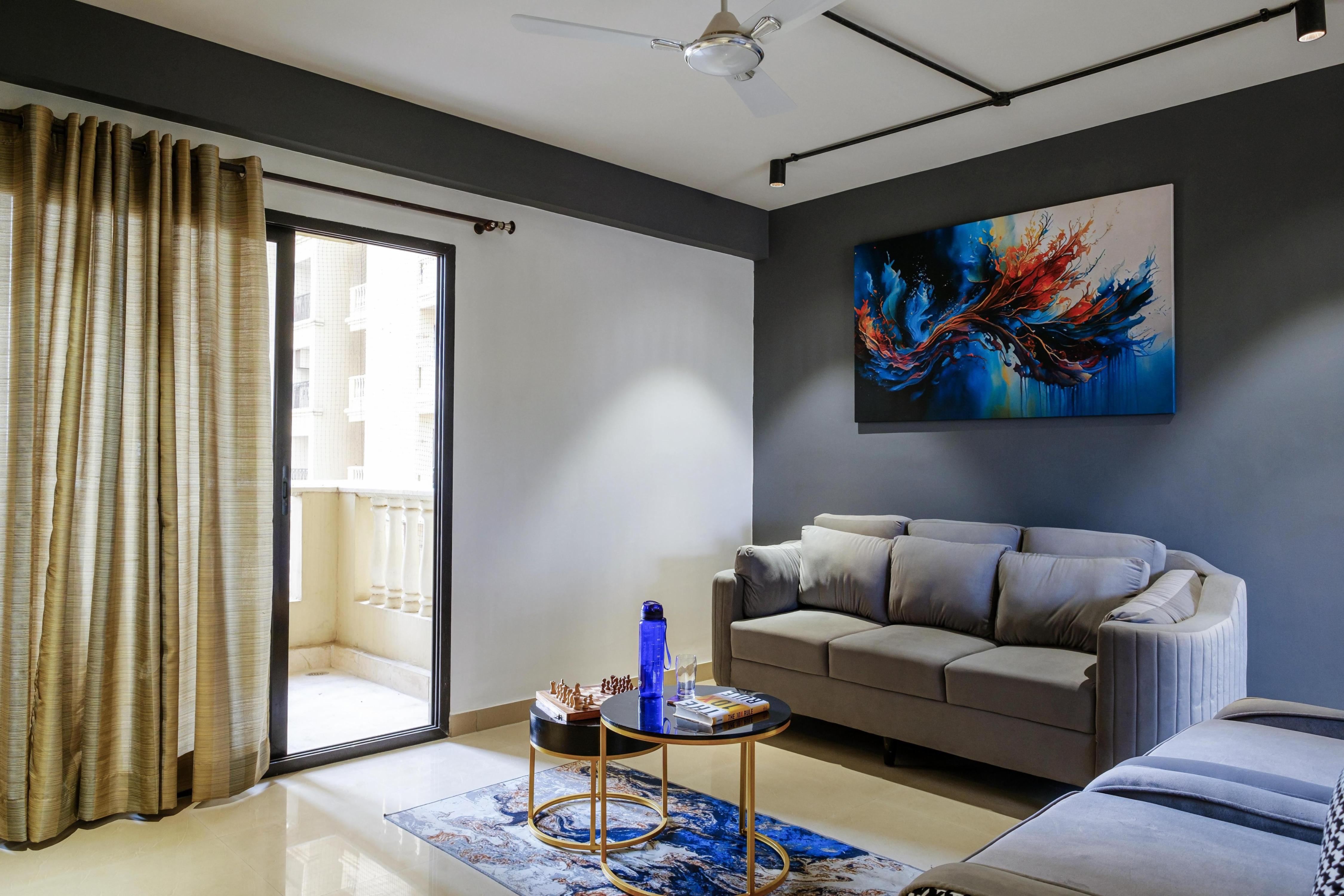 House of grey 2bhk hometheatre - Tap to explore photos